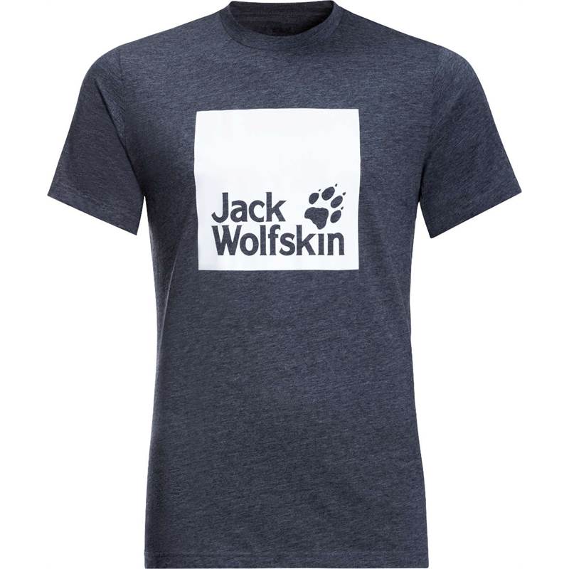 Jack Wolfskin Mens Ocean Logo T-Shirt-1